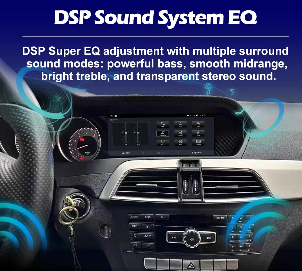 For Mercedes Benz S Class W221 W222 2005-2013 4G LET Car Radio Stereo Multimidia Player GP