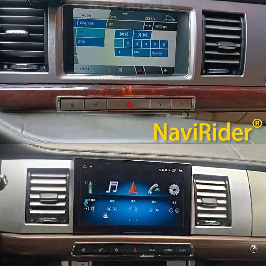 Car Radio 8inch For Jaguar XF 2008 - 2015 X250 Android 15 Screen GPS Navigation Auto Stere | AUTOKITSHOP