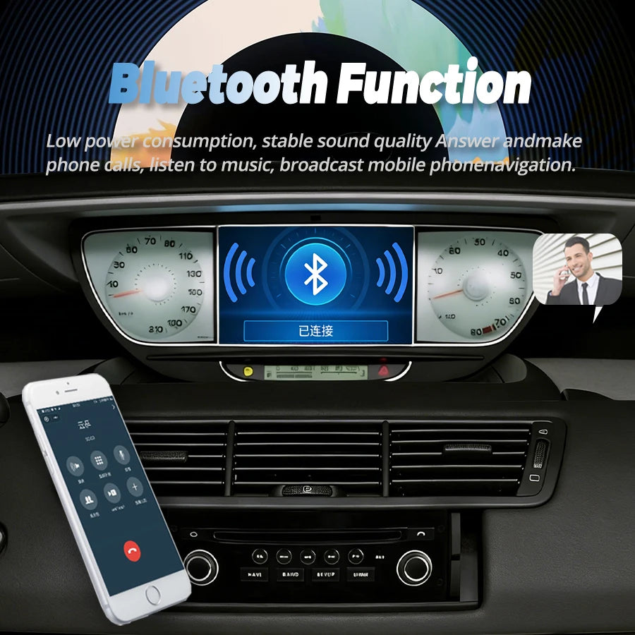 7" Android Multimedia Player Car Autoradio For Peugeot 807 For Citroen C8 2002-2014 Stereo