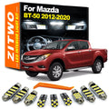 ZITWO 10Pcs LED Interior Reading Light Kit For Mazda BT-50 BT50 2012 2013 2014 2 for Mazda BT50 - Canbus LED Car Light