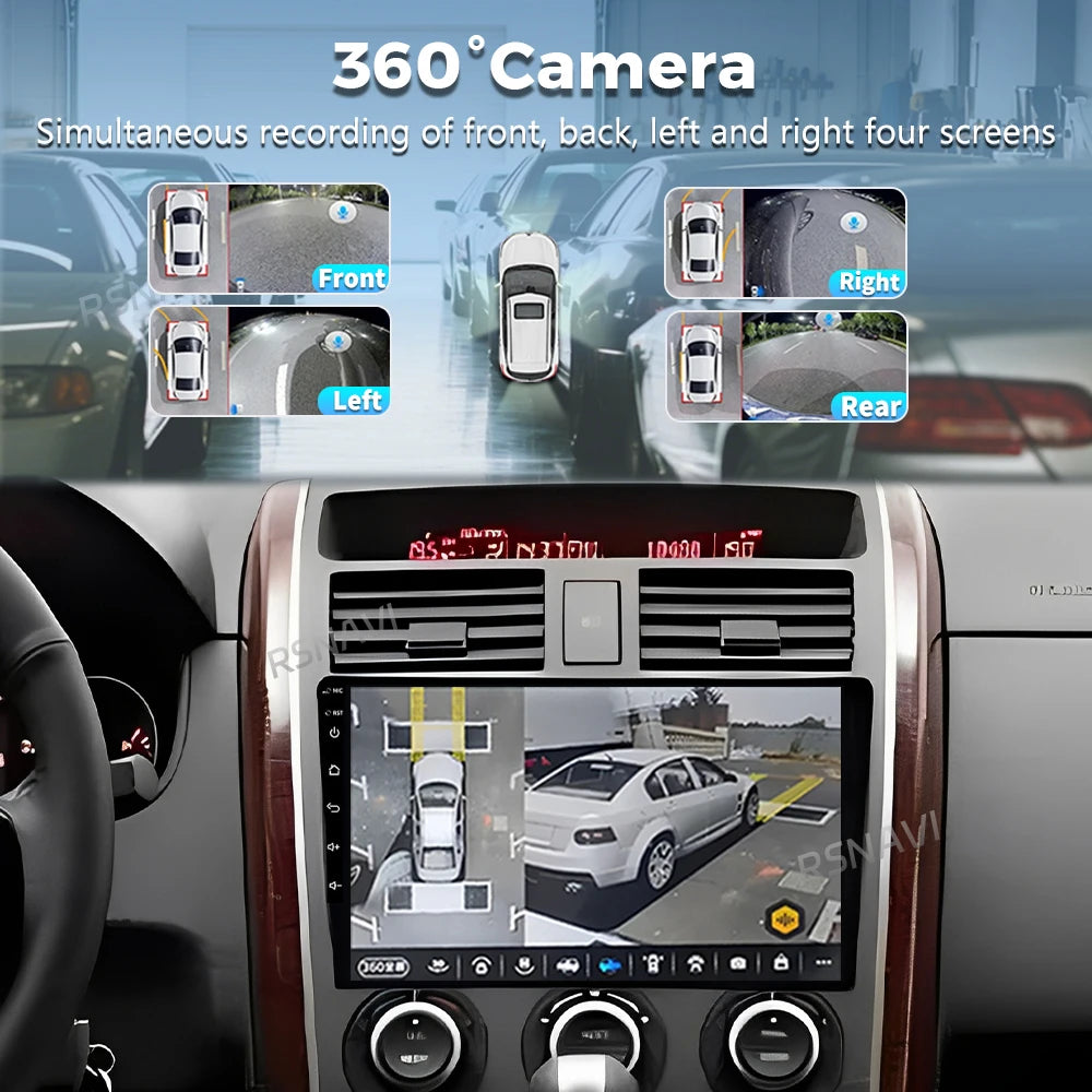 Android 16 Carplay Auto Car Radio For Mazda CX9 CX-9 CX 9 TB 2006-2016 Autoradio Multimedi