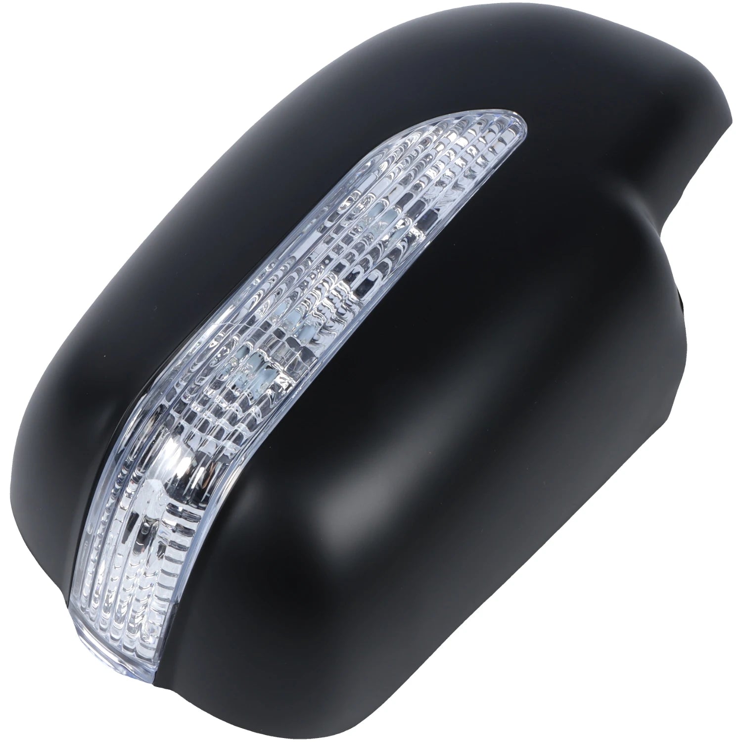 New Gloss Black Side Door Mirror Covers With Led Light For Toyota Tacoma 2005-2014 Rear Vi