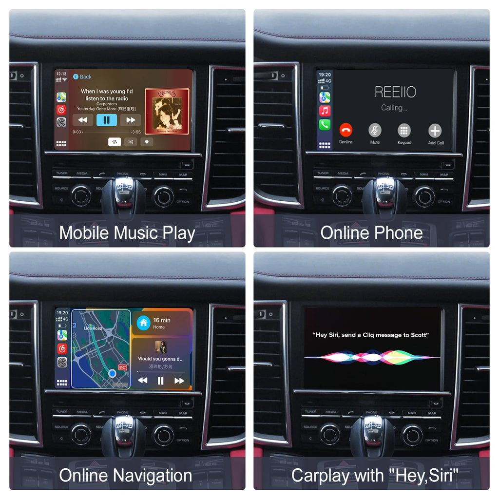 Wireless Carplay Android Auto Module For Porsche PCM3.1 Panamera Cayenne Cayman Macan Boxs