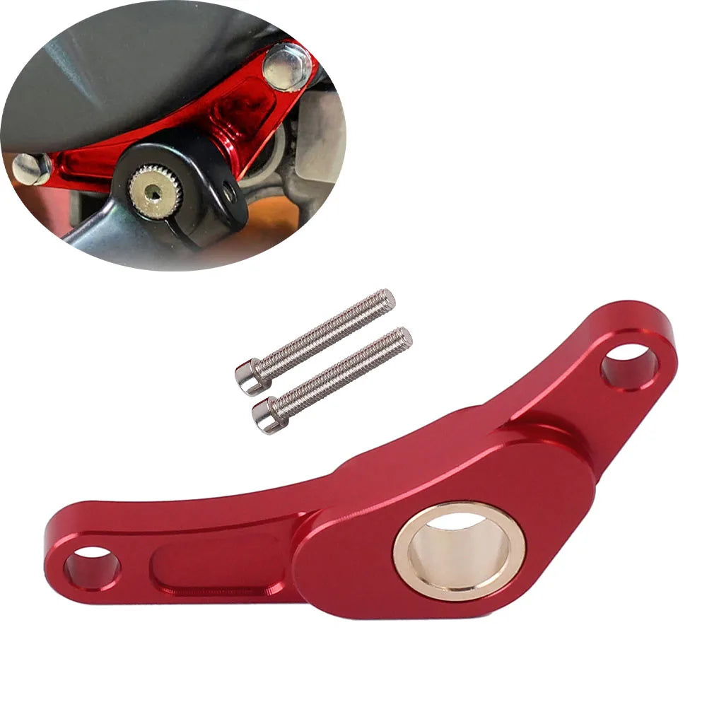 Aluminum Motorcycle Shift Shaft Brace Support With Bolts Shifter Bracket For Hon for Honda 2013-2025 - Automotive LED Li