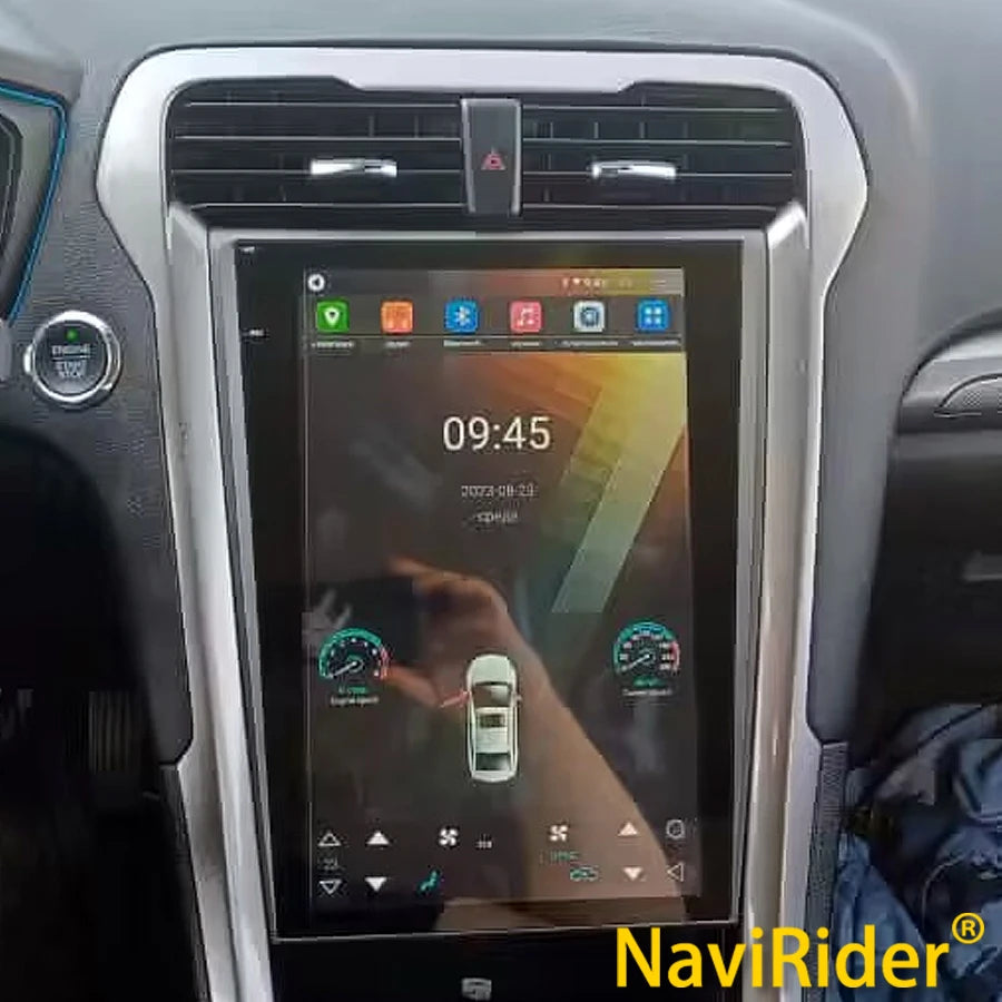12.1Inch Android 13 Car Radio Multimedia Video Player For Mondeo Fusion MK5 Carplay Touch