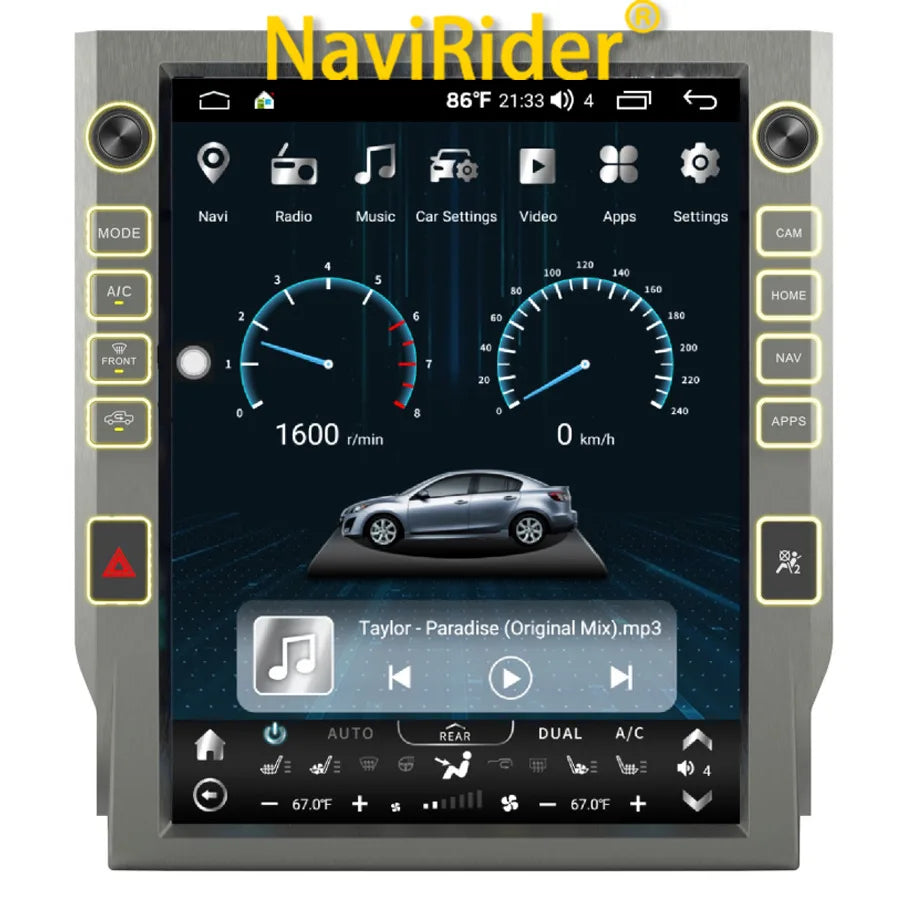 13inch Android Screen Radio 2din GPS Carplay For Toyota Tundra 2014-2021 Car Multimedia Vi | AUTOKITSHOP