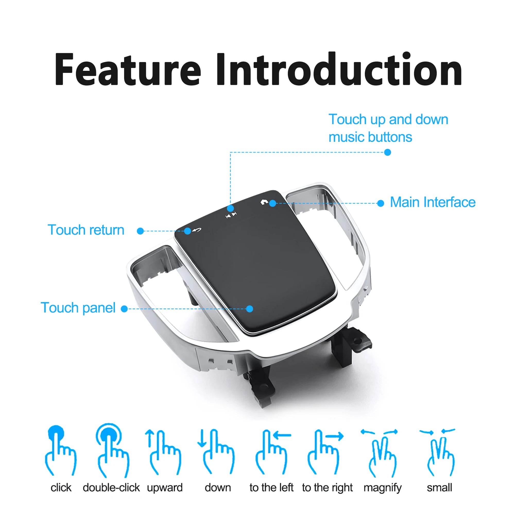 Car Console Navigation Handwriting Controller Panel Touchpad Control For Mercedes BENZ GLC