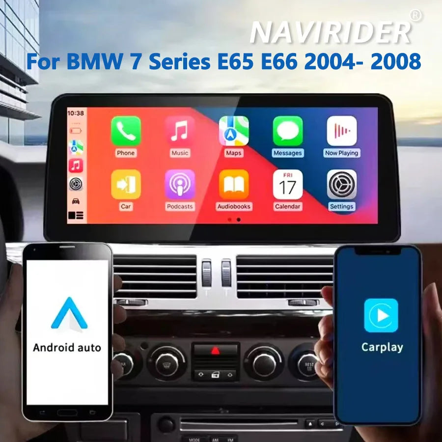 12.3Inch Screen GPS Navigation For BMW 7 Series E65 E66 2004- 2008 Android 15 Car Radio Wi | AUTOKITSHOP
