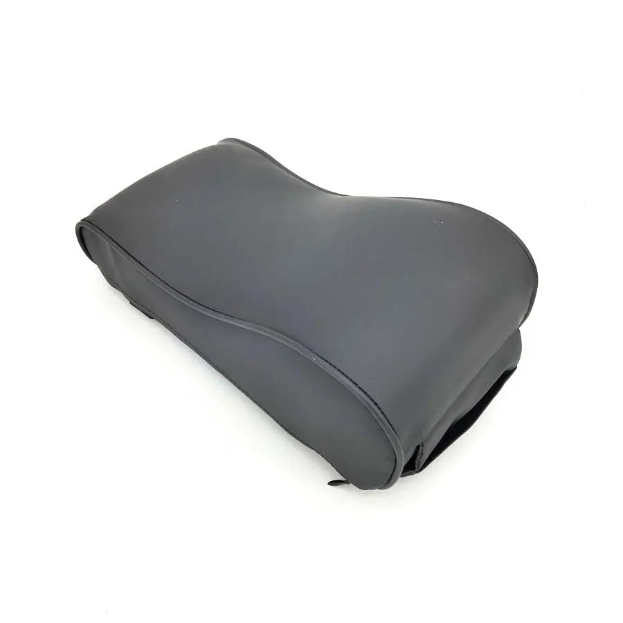 Black Car Armrest Cushion Center Console Box Pad PU Leather Protector Universal