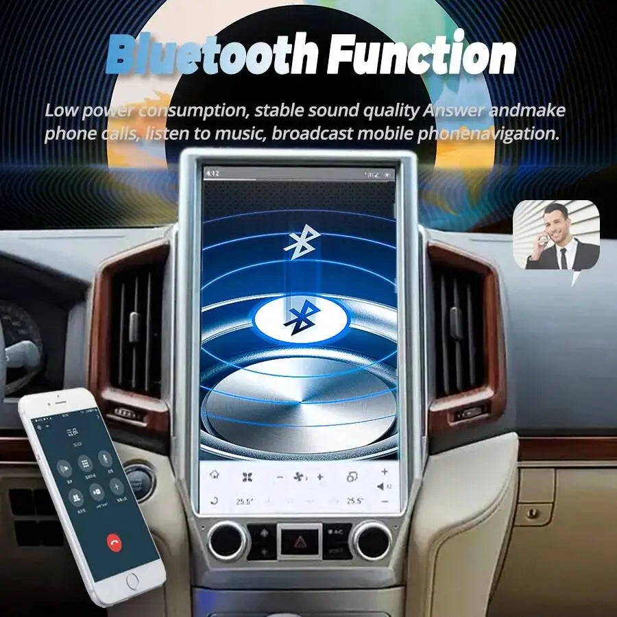 16inch Android Screen For Toyota Land Cruiser 200 LC300 2016-2020 Car Radio GPS Carplay Na | AUTOKITSHOP