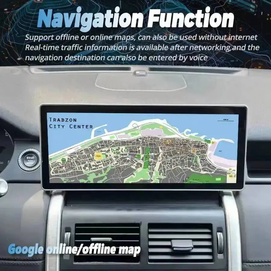 Car Radio For Land Rover Discovery Sport L550 2015-2019 Android GPS Navigation Auto Stereo