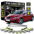13-Piece LED Interior Light Kit for Seat Leon 2 MK2 1P - Canbus Error-Free Bulbs | AUTOKITSHOP