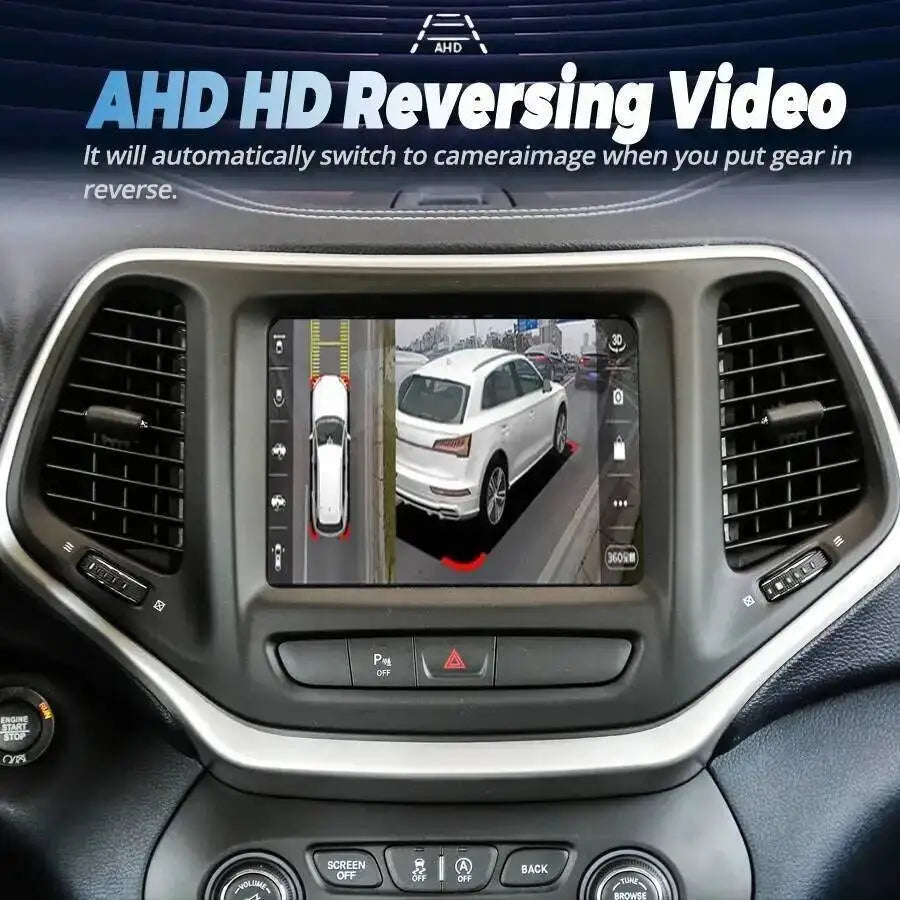 For Jeep Cherokee 2014-2021 Carplay Car 8.4'' Android 15 Screen Multimedia Video Player Au