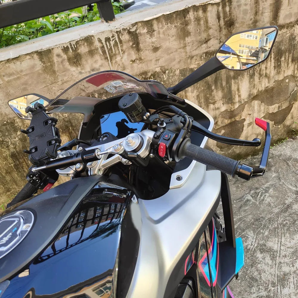 For CFMOTO 675SR-R 675SR 450SR 500RS Motorcycle Accessories Motorcycle Brake Handle Protects CNC - Automotive LED Light
