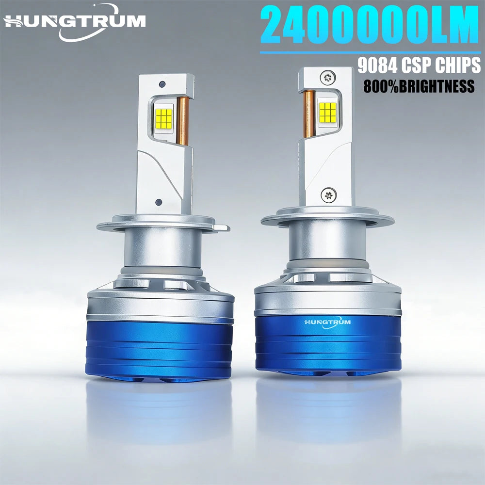 H1 H4 H7 LED Headlight 2400000LM 9084 CSP CHIPS Super Bright Car Lamp H8 H9 H11 9005 9006