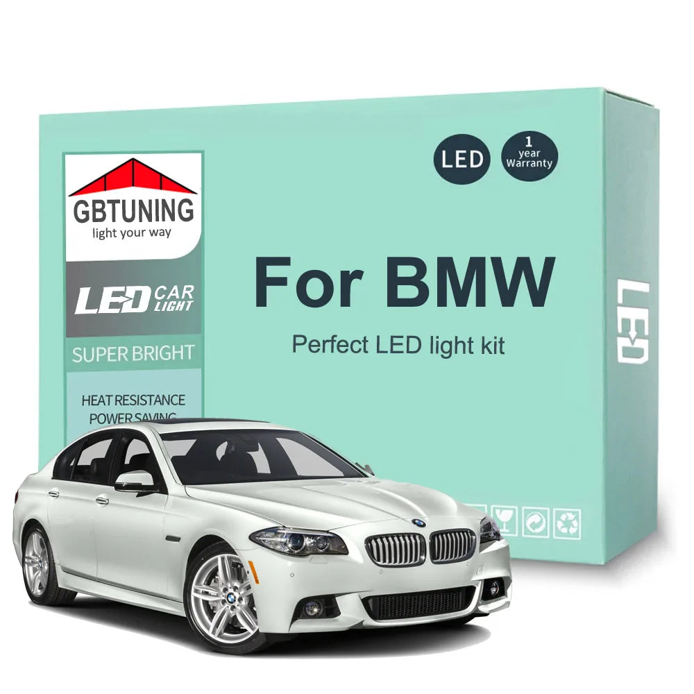 LED Interior Light Kit for BMW E87 E81 F20 E36 E46 E90 E91 E92 E93 F30 F31 E39 E60 E61 F10 F11 F12 F06 E38 E63 E65 E6...