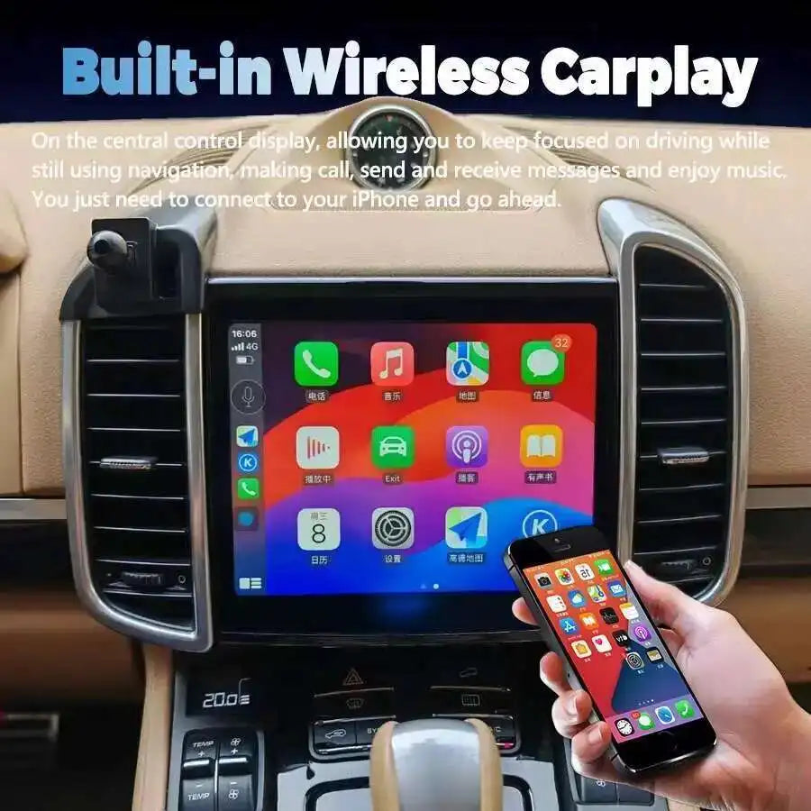 8.4inch Car Radio For Porsche Cayenne 2010-2017 Android15 CarPlay Multimedia Player Wirele | AUTOKITSHOP