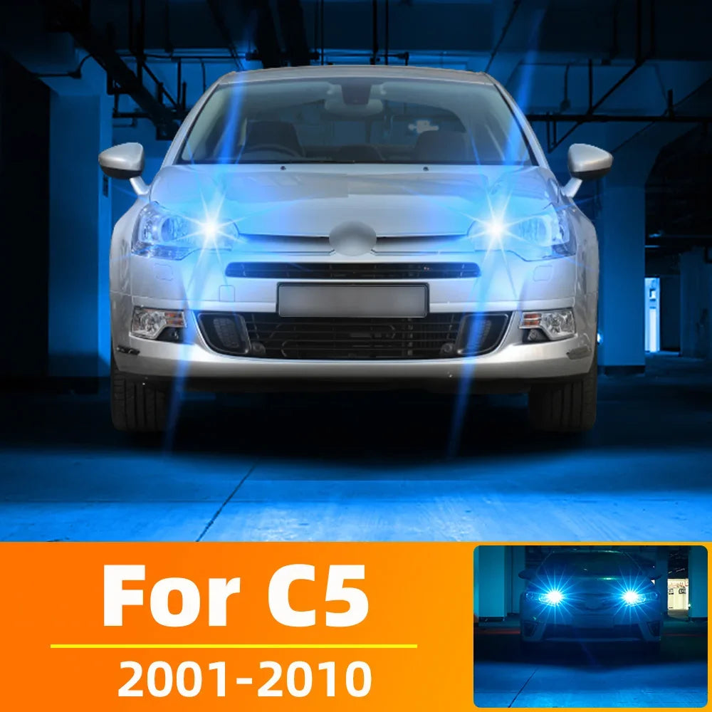 2-Piece LED Interior Light Kit for Citroen C5 Accessories - Canbus Error-Free Bulbs | AUTOKITSHOP