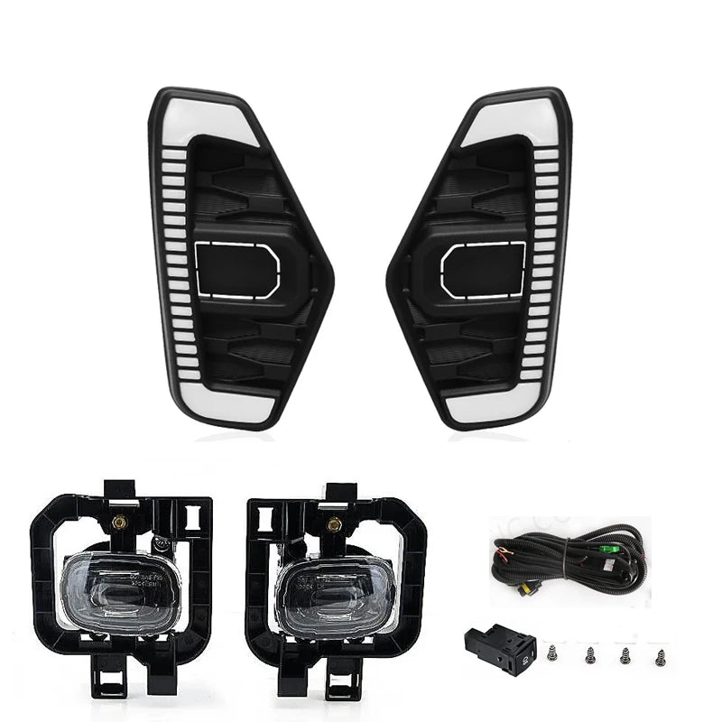 LED Fog Lamp DRL Daytime Running Light For Nissan Navara NP300 Frontier 2020 2021 2022 Dri | AUTOKITSHOP