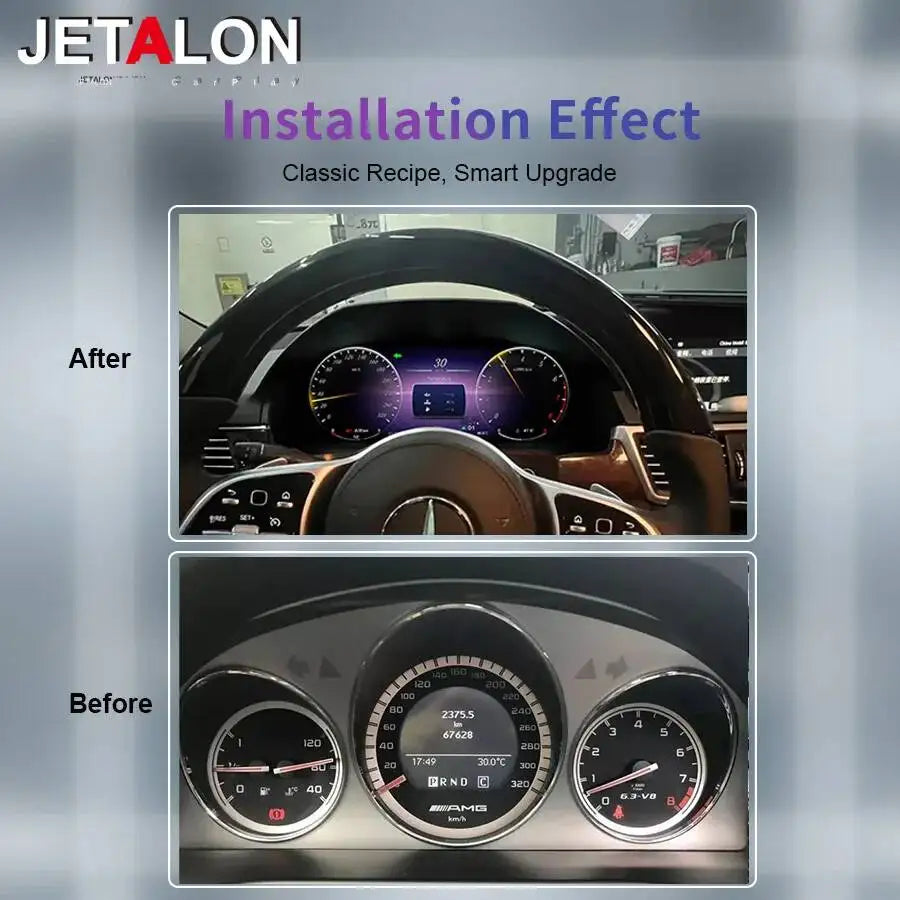 LED Interior Light Kit for Mercedes CClass W204 NTG4 2008-2010 - Canbus Error-Free Interior Bulbs