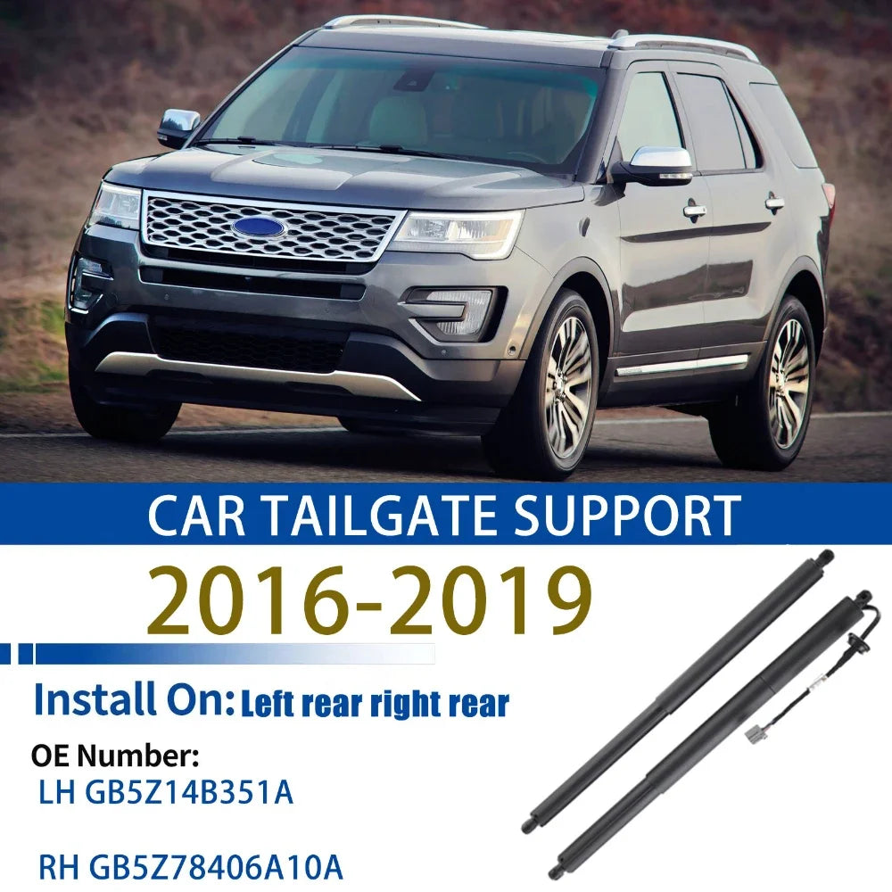 For D4 U502 2016-2019 Ford Explore RH Tailgate Gas Spring Struts LH Tailgate Power Lift Su | AUTOKITSHOP