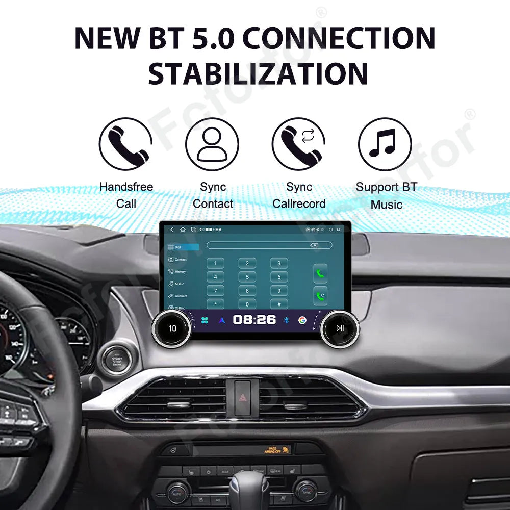 11.5 Inch Android 15 HD Touch Wireless CarPlay Modern Upgraded Android Auto GPS Car Radio