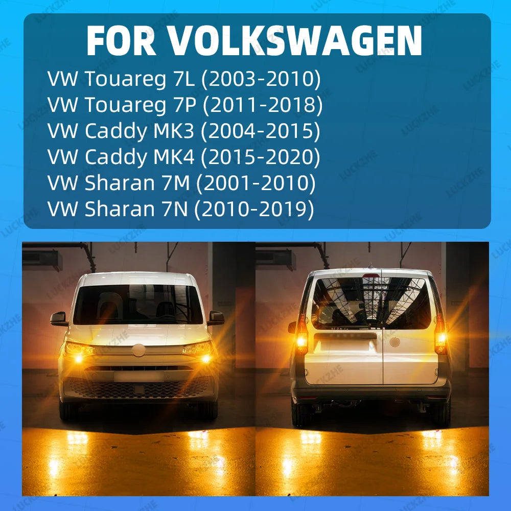 LED Interior Light Kit for Volkswagen VW Touareg 7L 7P Caddy MK3/4 Sharan 7M 7N - Canbus Error-Free Bulbs | AUTOKITSHOP