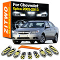 ZITWO 13Pcs Accessories LED Bulb Interior Dome Light Kit For Chevrolet Chevy Epica 2005 2006 200 - Canbus LED Car Light