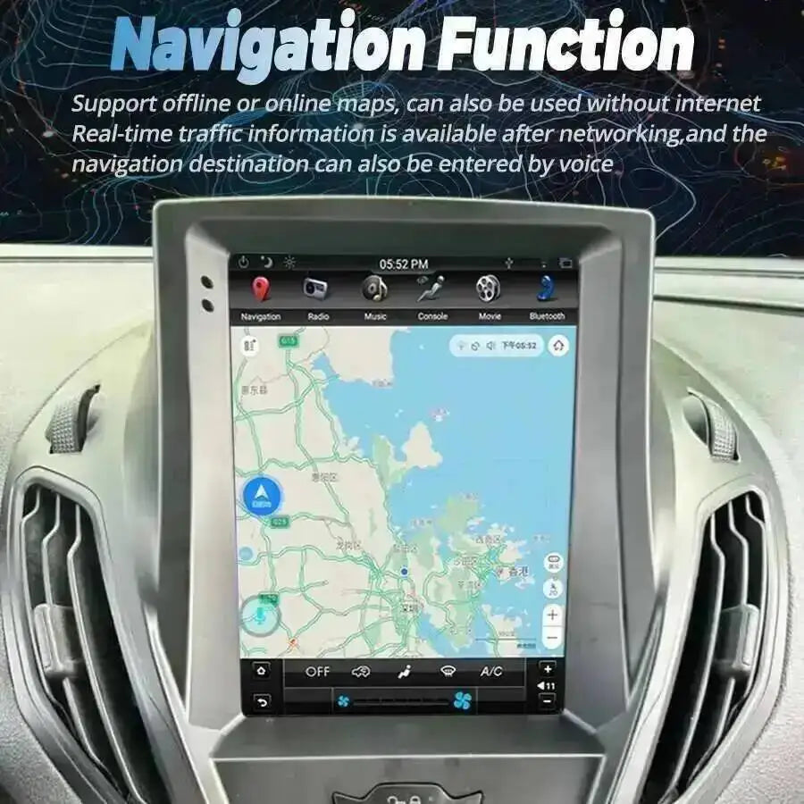 10.4" Android Multimedia Player Stereo Carplay For Ford B-Max Transit Courier Tourneo 2012 | AUTOKITSHOP