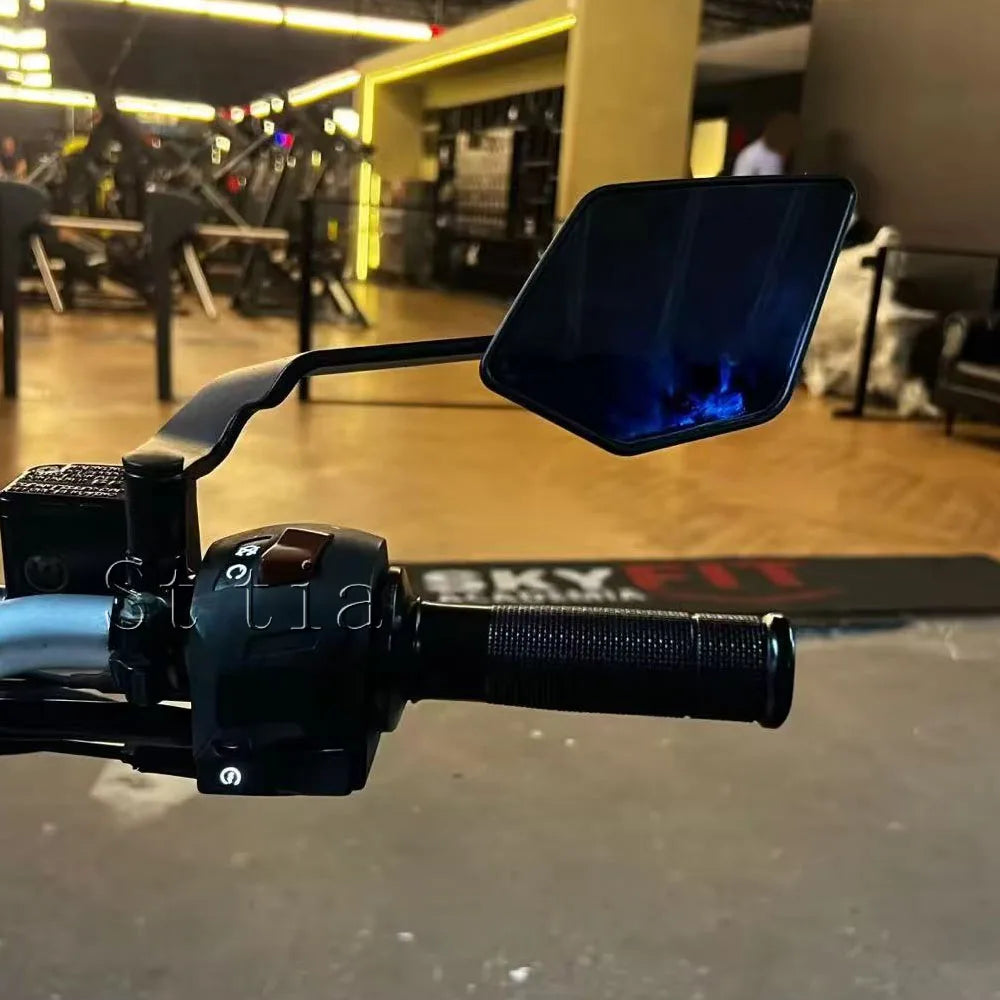 Motorcycle Aluminum Rearview Mirror Fit For 390 690 790 890 990 Duke 1290 Super Duke Wind Wing M - Automotive LED Light