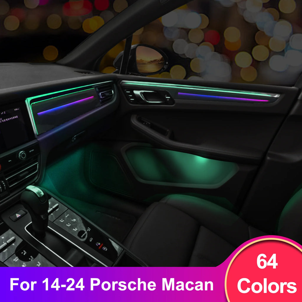 RGB - Ambient Light - for Porsche 2014-2024 - Car Interior Lighting