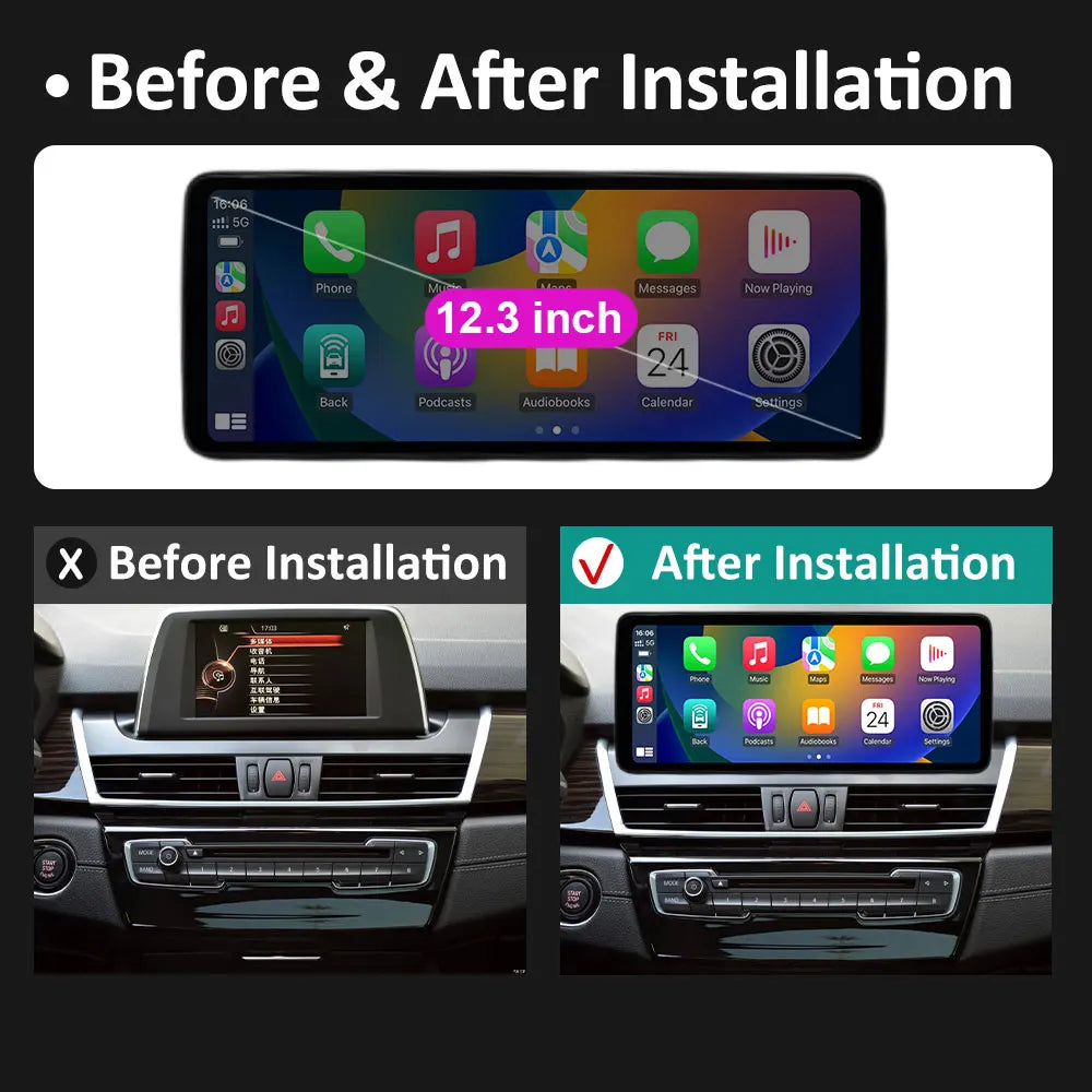 10.33 / 12.3'' Android 16 Car Radio for BMW 2 Series F45 F46 2013 2014 - 2019 Wireless Car | AUTOKITSHOP