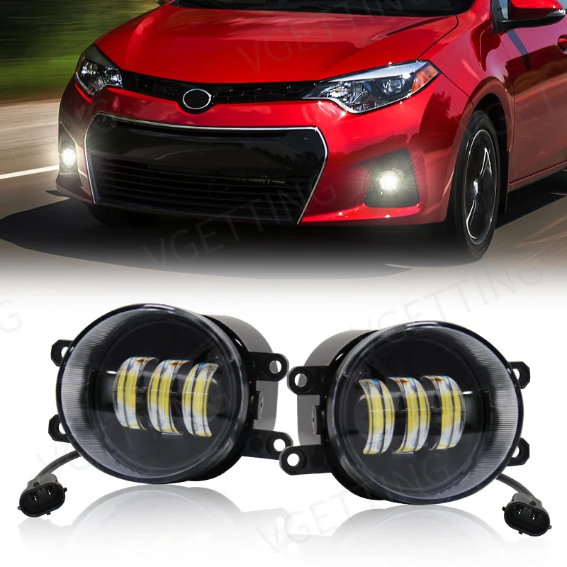 Car Fog Lamp Assembly For Toyota Corolla Camry Yaris RAV4 4Runner Prius Highlander 2011 20 | AUTOKITSHOP