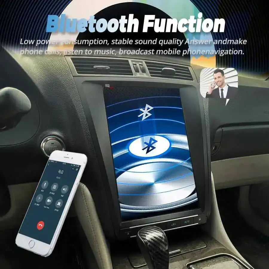 12.8" Android Touch Screen For LEXUS GS300 GS350 Gs450h 2006-2010 Car Radio Stereo Carplay