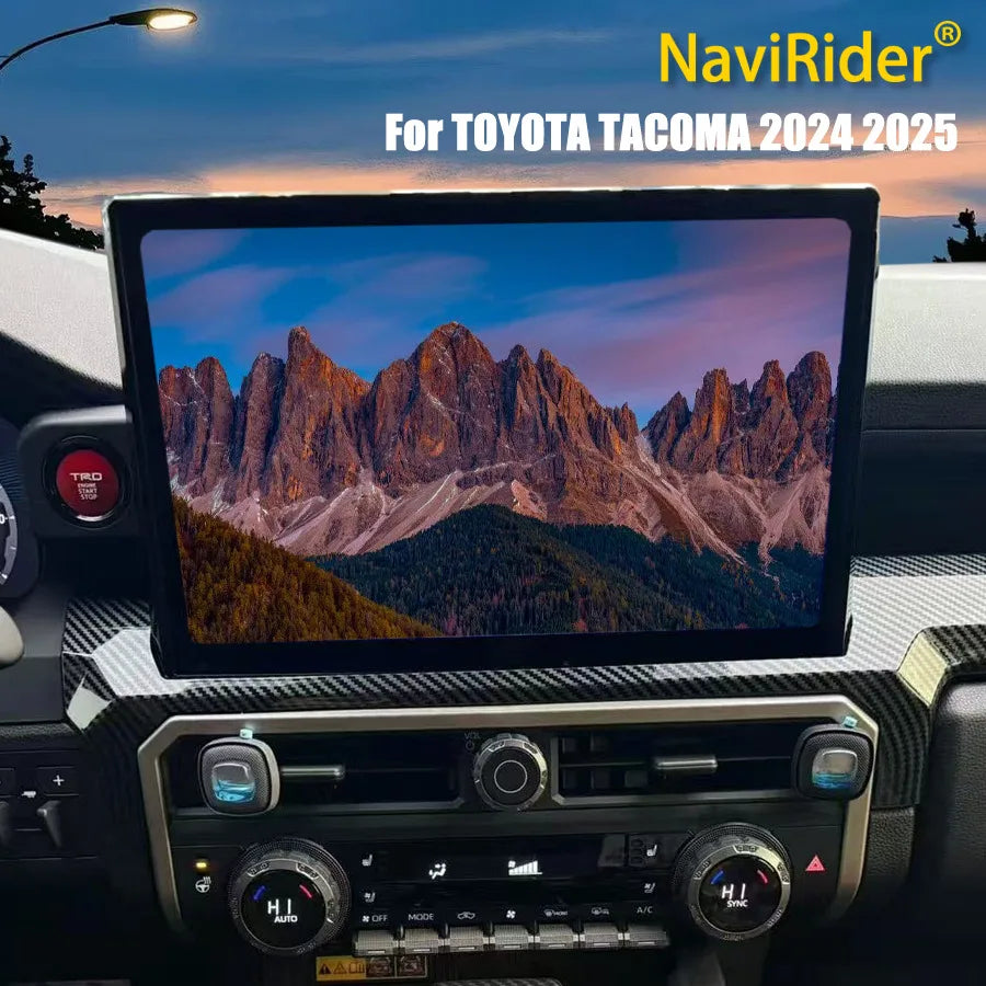12.3inch Android Screen Car Radio For TOYOTA TACOMA 2024 2025 Multimedia Video Player CarP | AUTOKITSHOP
