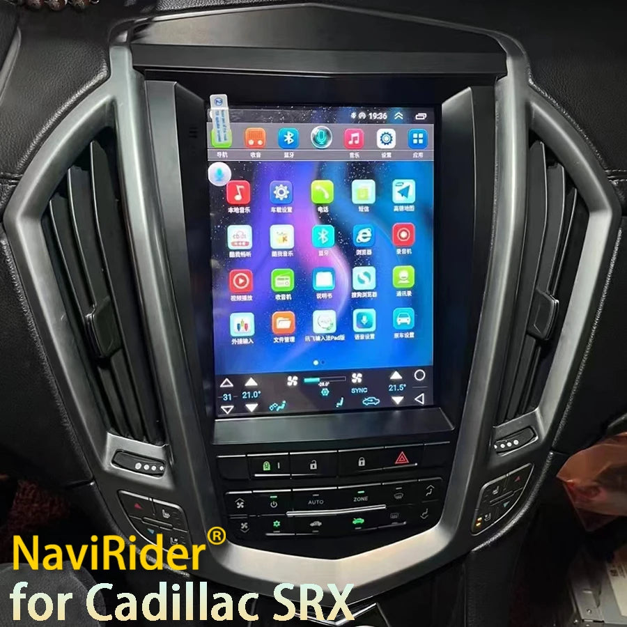 10.4'' Multimedia WIFI Android Screen GPS Android 15 4G DSP Car Radio For Cadillac SRX 200