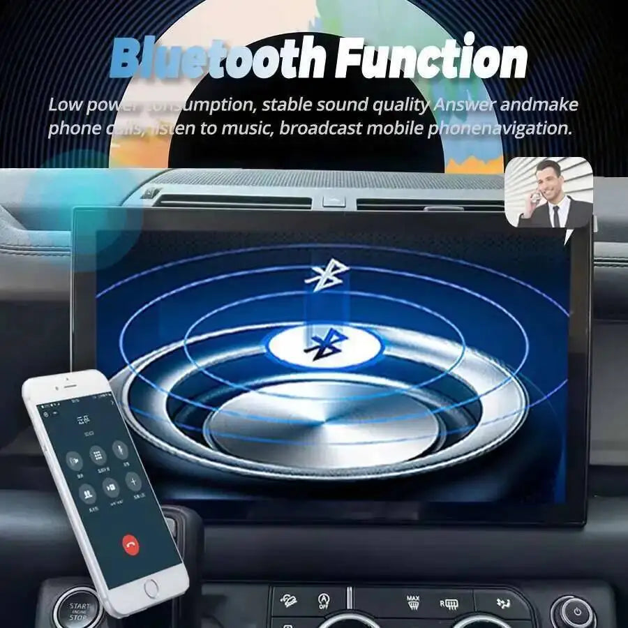 13.3“ Android 15 Touch Screen For Land Rover Defender 2018-2024 Car Radio GPS Navigation A | AUTOKITSHOP