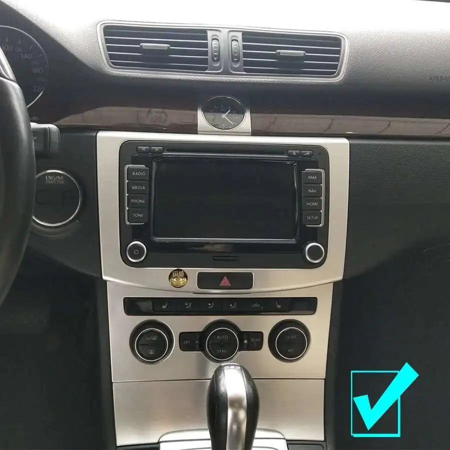 128GB Vertical AHD Screen Multimedia Video Player Car GPS For VW Passat B7 CC 2010-2016 An