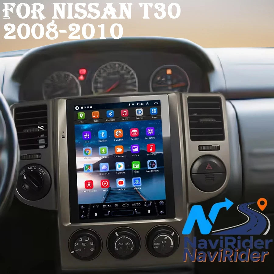 For Nissan T30 2008-2010 Android Screen Multimedia Player Stereo Car GPS Radio Audio Head