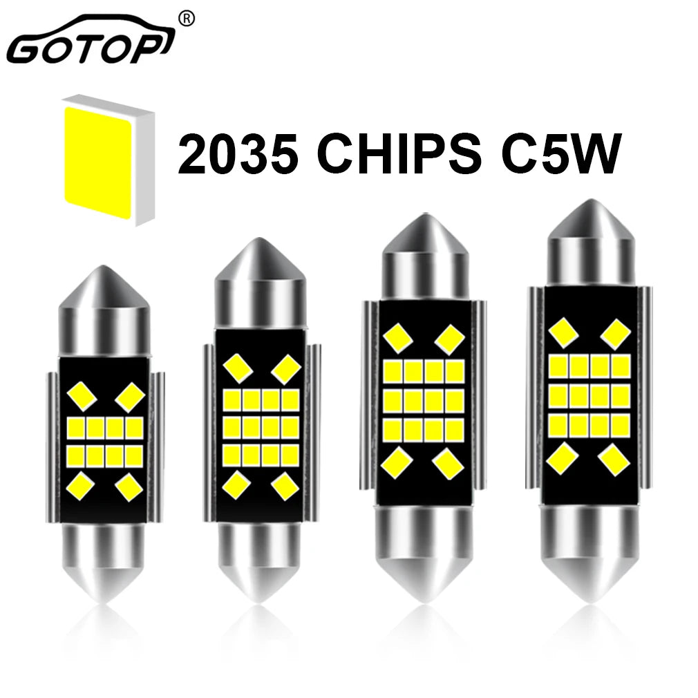 C10W C5W LED Canbus Festoon 31mm 36mm 39mm 42mm Led Bulb Reading Light Auto Interior Dome