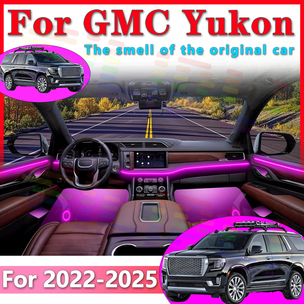 RGB - Ambient Light - for GMC - App Control - Car Interior Lighting | AUTOKITSHOP