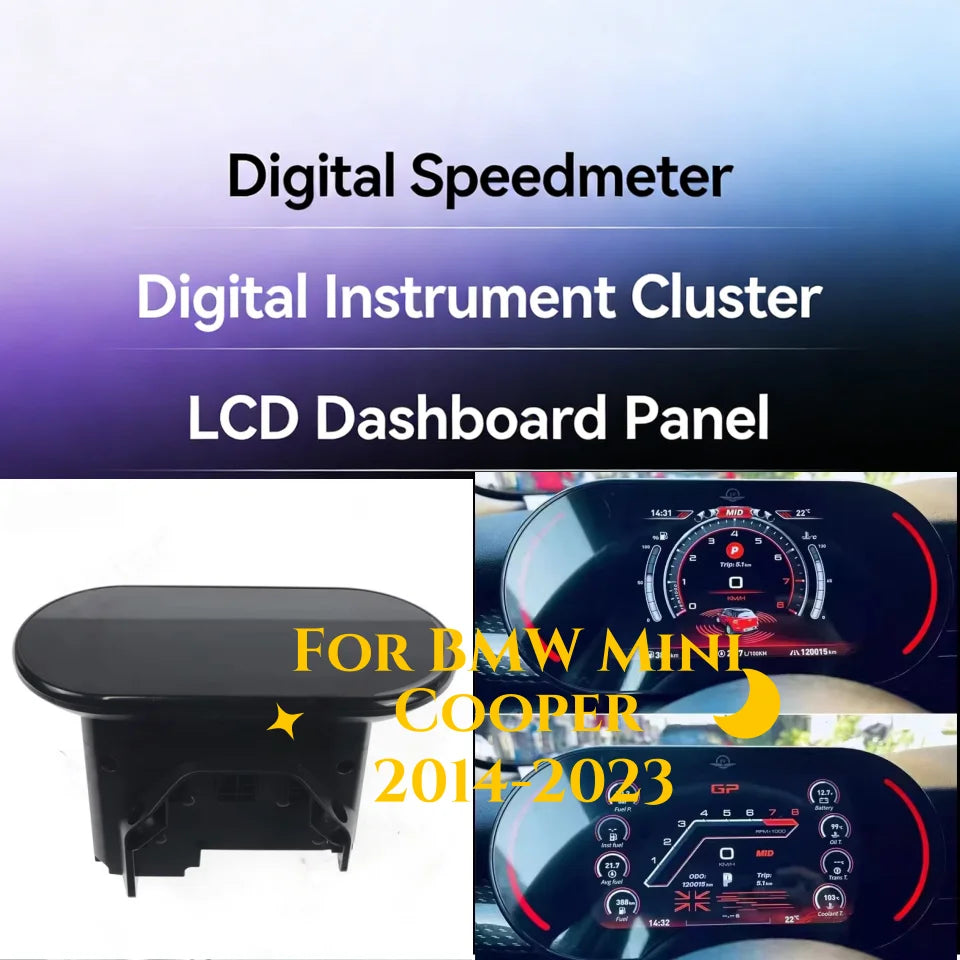 2024 Latest Original Car Digital Cluster Instrument For BMW Mini Cooper 2014-2023 LCD Spee