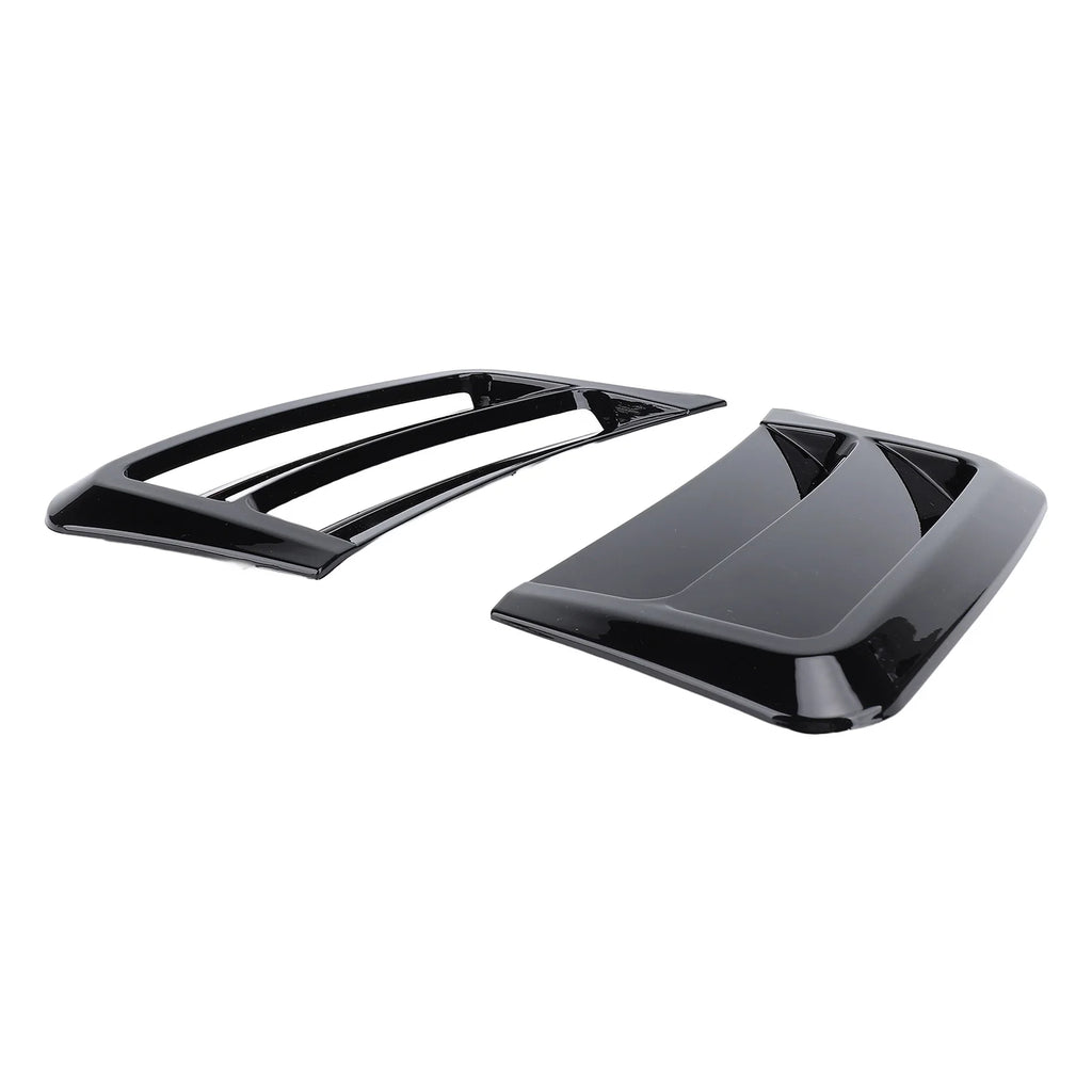 Car Front Bumper Side Vent Trim Glossy Black Sporty Look Enhanced Aerodynamics f for S204 W204 C63 - Automotive LED Ligh