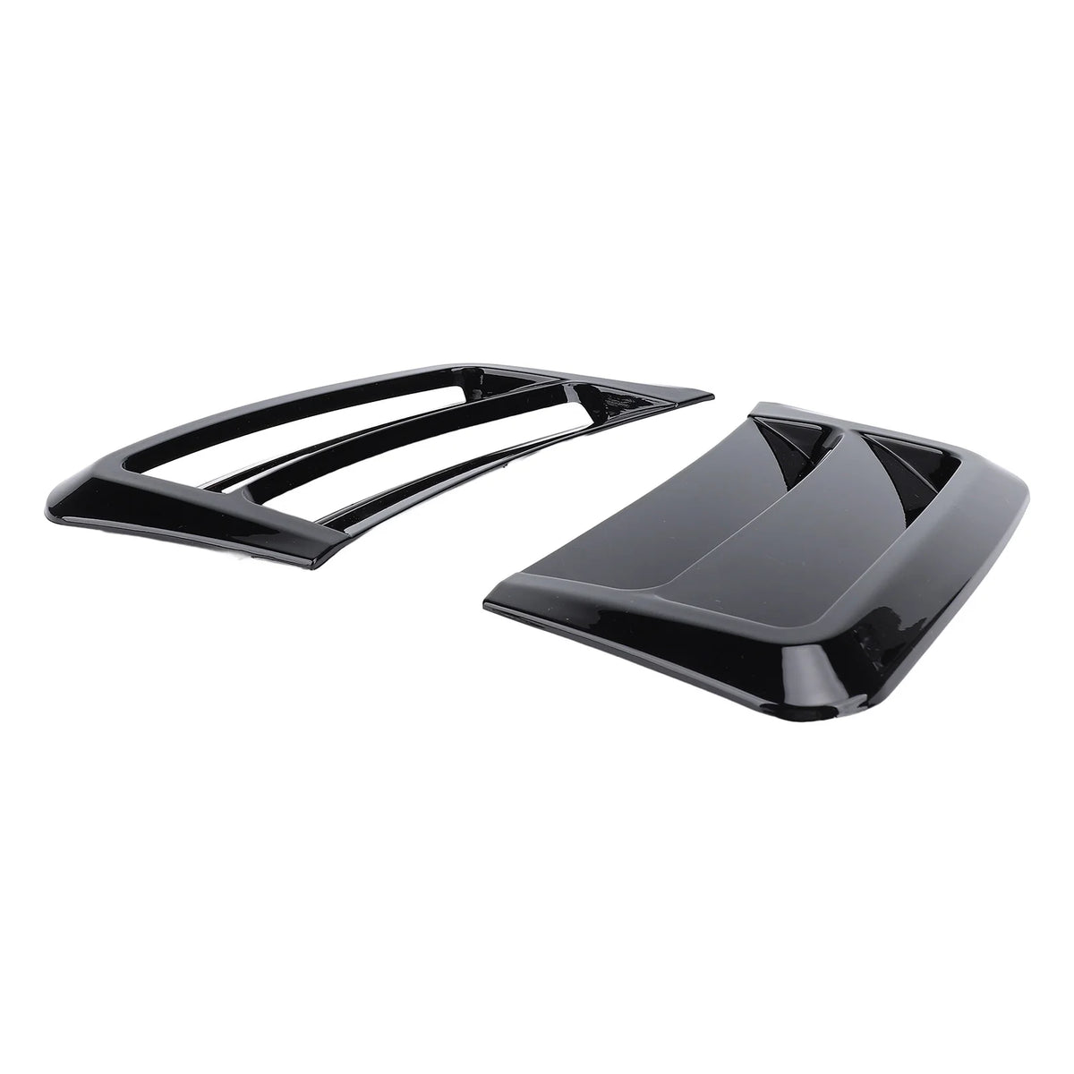 Car Front Bumper Side Vent Trim Glossy Black Sporty Look Enhanced Aerodynamics f for S204 W204 C63 - Automotive LED Ligh
