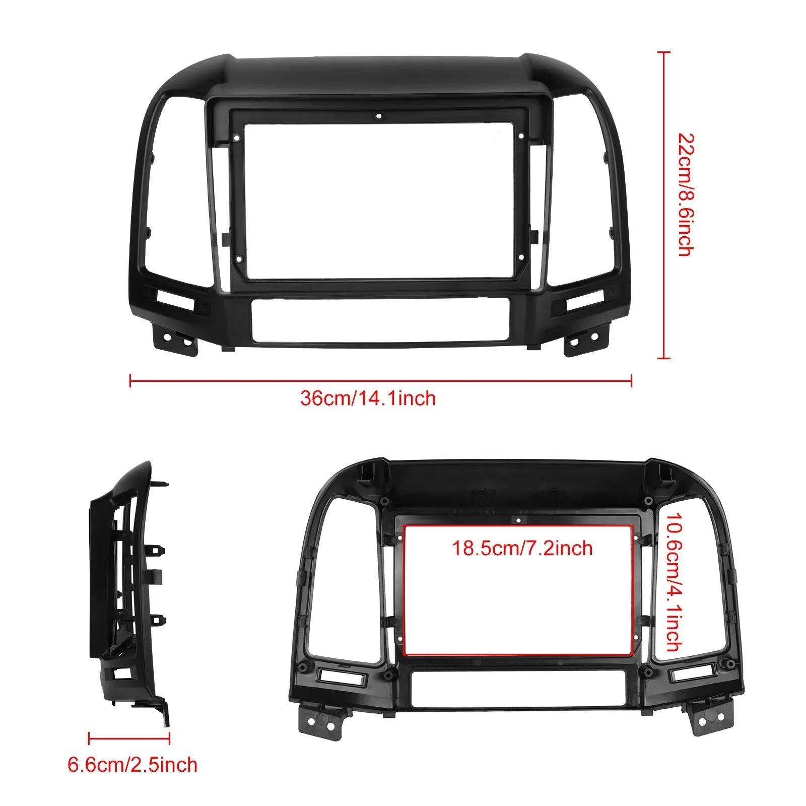 Android 14 For Hyundai SONATA NF 2004-2008 Car Radio Navigation 4G GPS Wireless Bluetooth