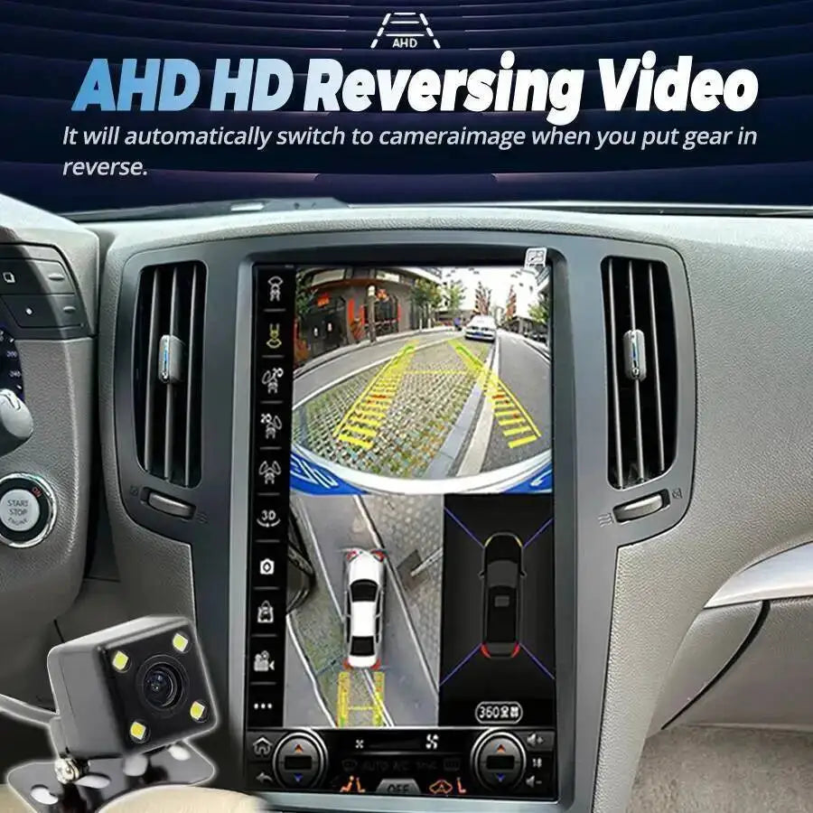 13.6" Android13 Screen Car Radio 2din For INFINITI G37 2007-2013 GPS Carplay Car Multimedi | AUTOKITSHOP