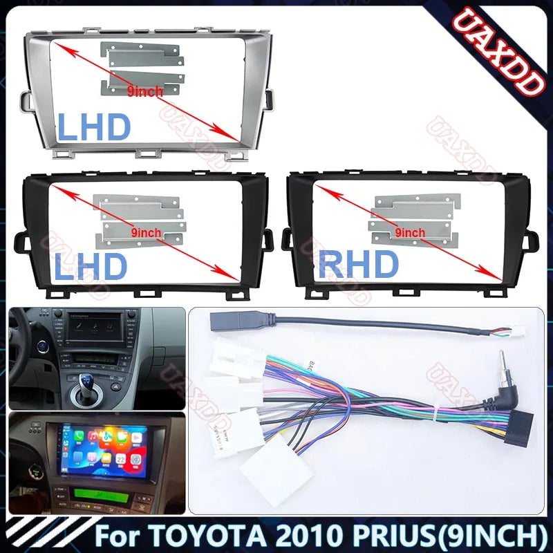 For 2010 Toyota Prius 9 Inch Car DVD CD Radio Android Stereo Audio Screen Multimedia Video