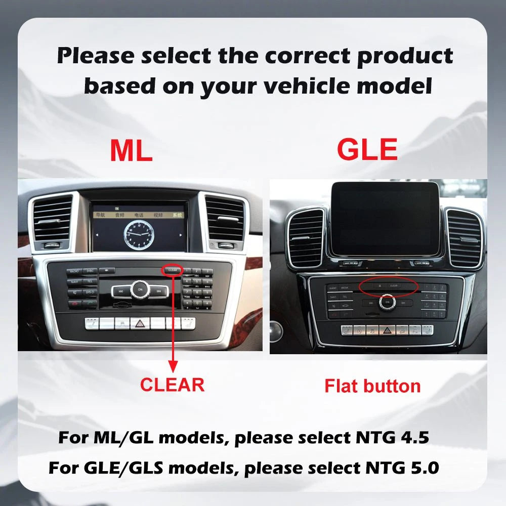 GPS 12.3 Inch Navigation GPS 4G+WIFI For Benz ML GL 2012-2014 Benz GLE GLS 2015-2019 Andro