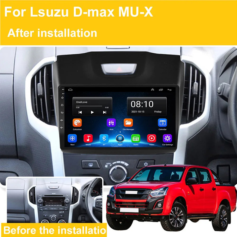 Android 11.0 Car DVD Player For Chevrolet Holden S10 TRAILBLAZER COLORADO ISUZU DMAX GPS R