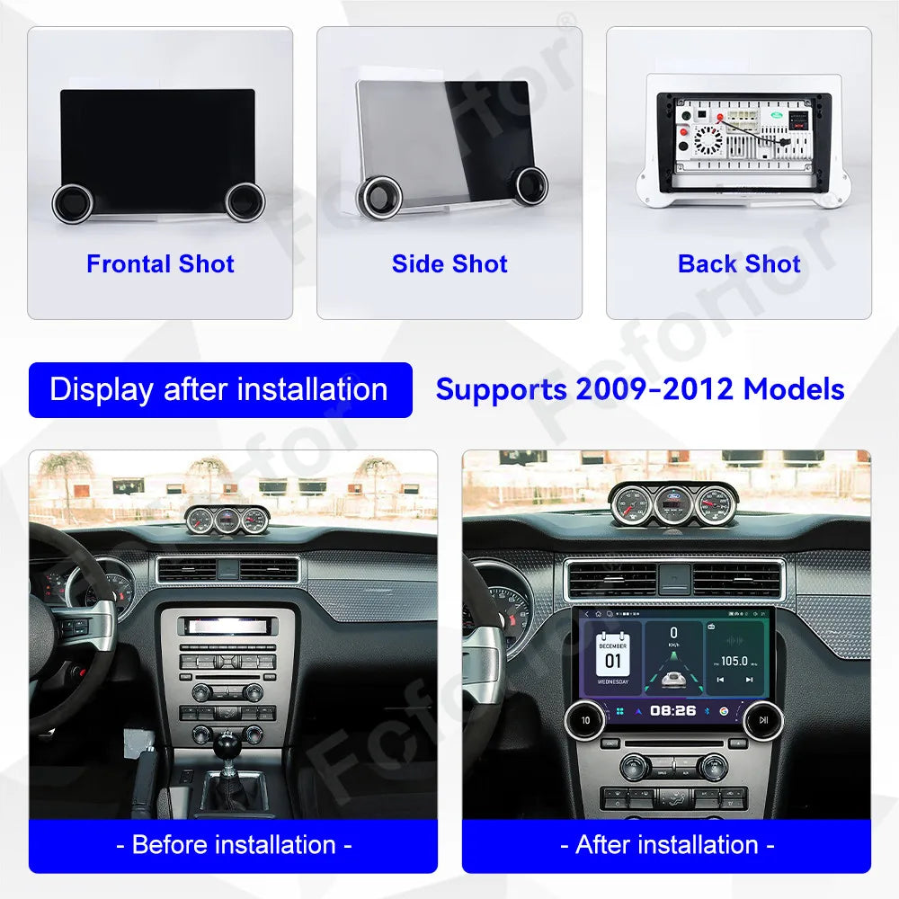 CarPlay For Ford Mondeo/Mustang 2009-2012 Upgraded Large HD Touch Display 11.5 Inch Androi